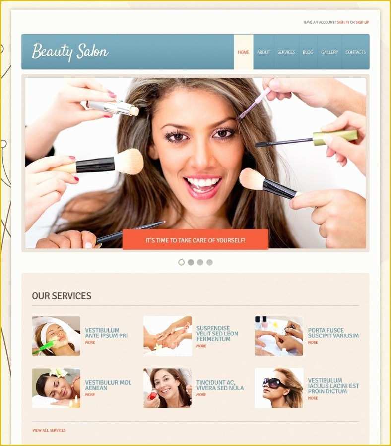 Free Website Templates for Makeup Artist Of 10 Best Makeup Artists Website Templates