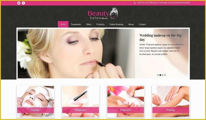 Free Website Templates for Makeup Artist Of 11 Best Makeup Artists Wordpress themes Designyep