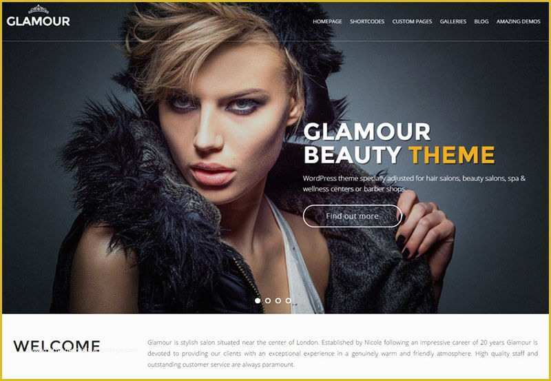 Free Website Templates for Makeup Artist Of Makeup Artist Wordpress themes & Templates