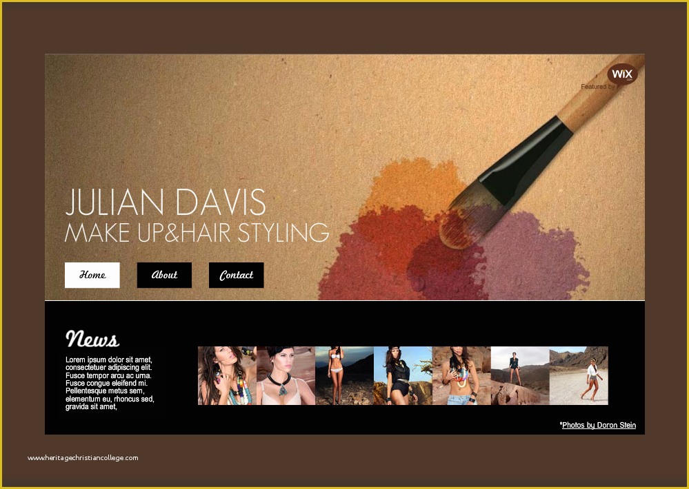 Free Website Templates for Makeup Artist Of Melanie S Media Blog Planning Website Design Ideas
