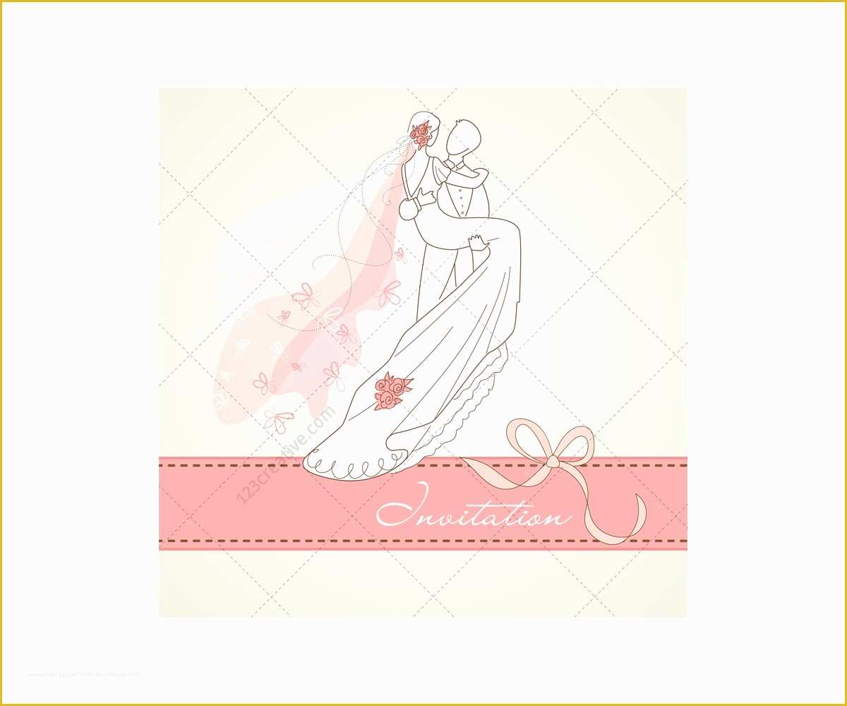 Free Wedding Design Templates Of Wedding Card Vectors with Wedding Couple Wedding Card