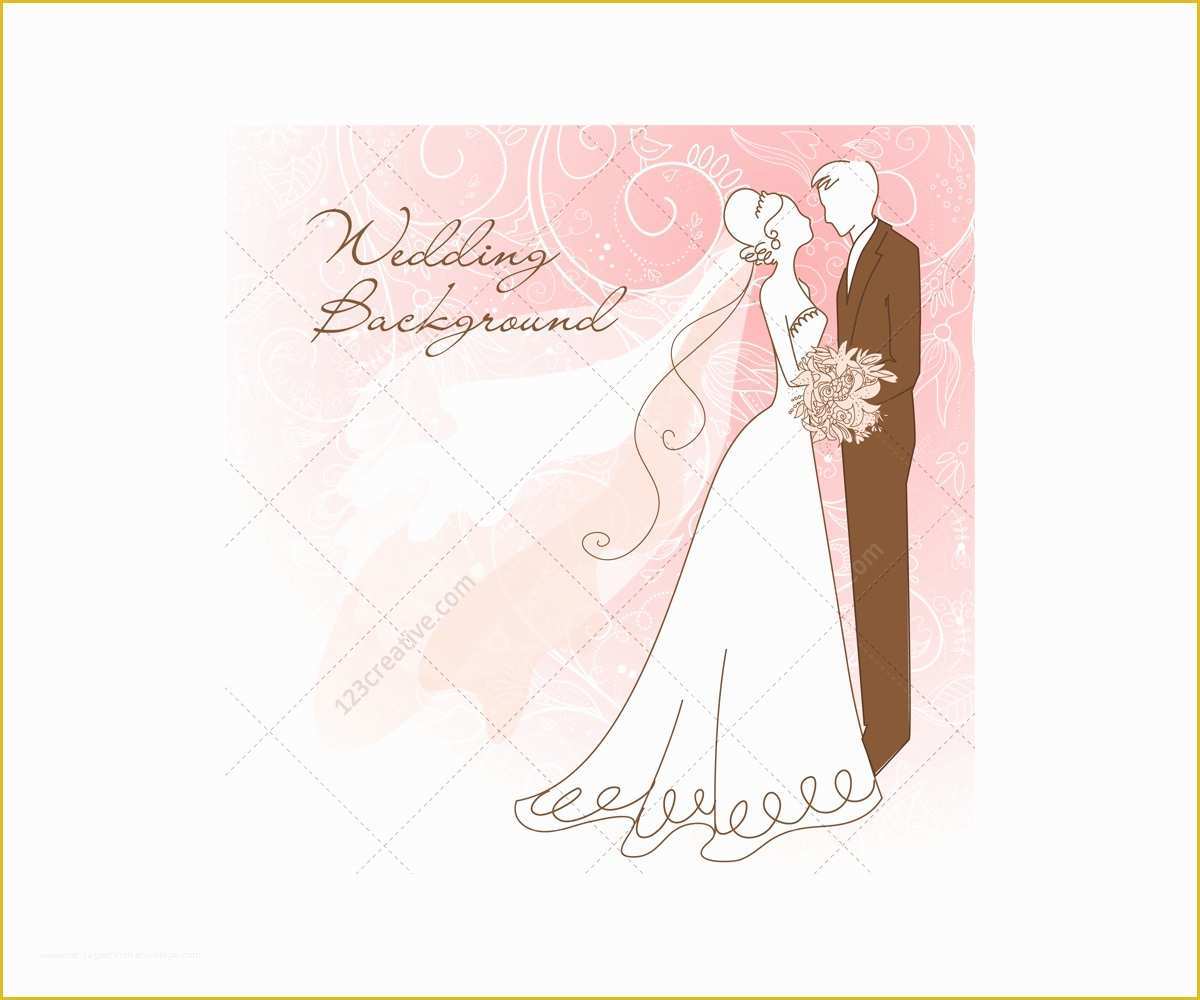 Free Wedding Design Templates Of Wedding Card Vectors with Wedding Couple Wedding Card