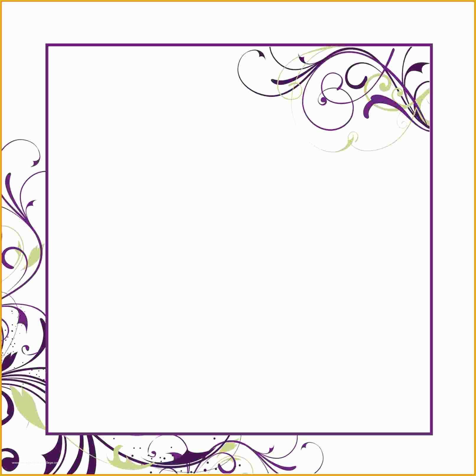 Free Wedding Invitation Templates for Word Of Blank Invitation Template for Word – orderecigsjuicefo