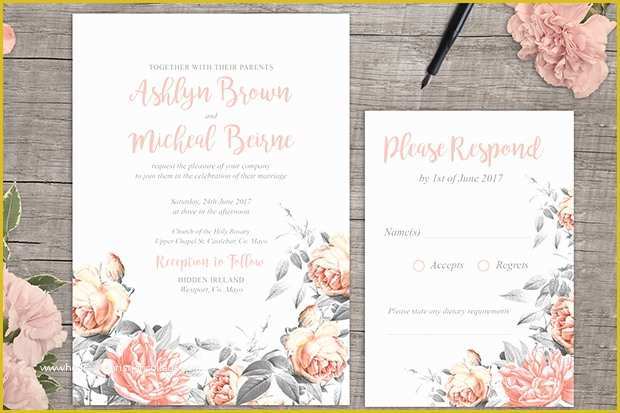Free Wedding Invitation Templates for Word Of Free Wedding Invitation Printable Templates