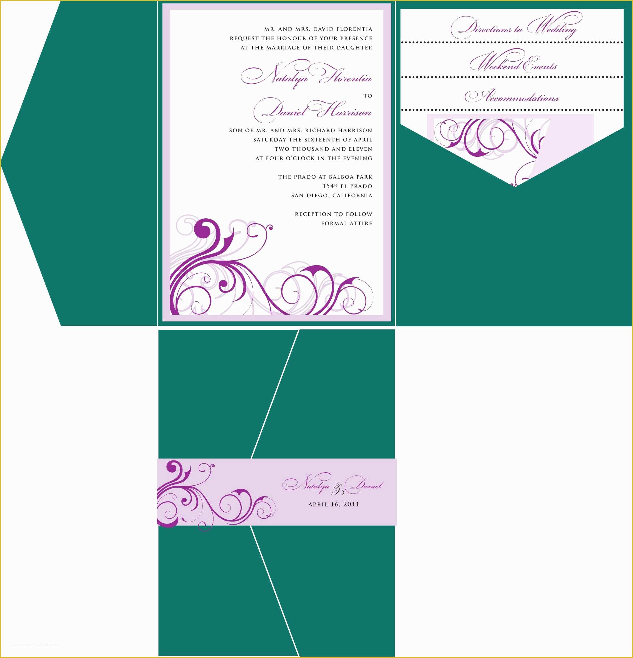 Free Wedding Invitation Templates for Word Of Wedding Invitations Template Wedding Invitations