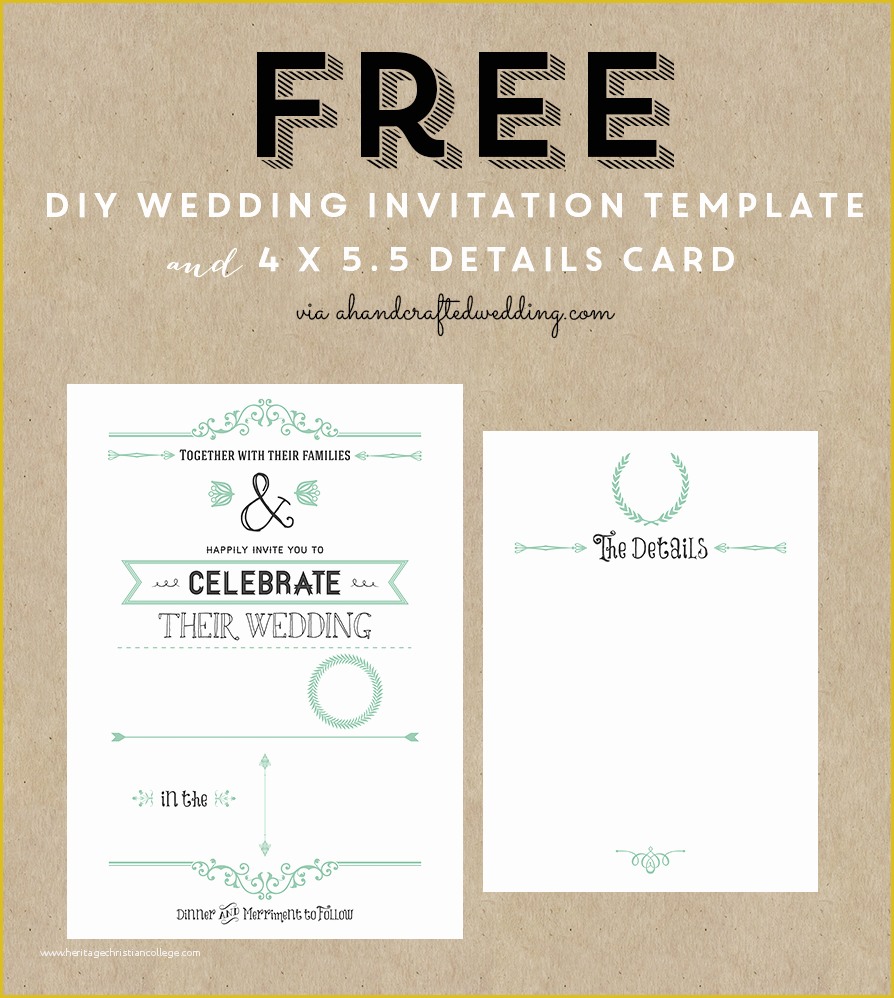 Free Wedding Invitation Templates Of 8 Best Of Wedding Program Template Free Printable