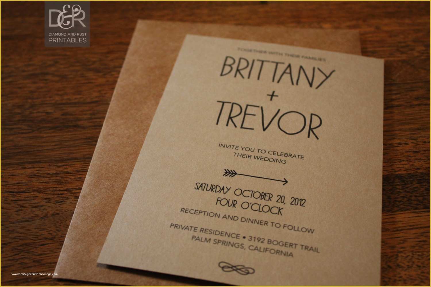 Free Wedding Invitation Templates Of Free Rustic Wedding Invitation Templates Wedding and