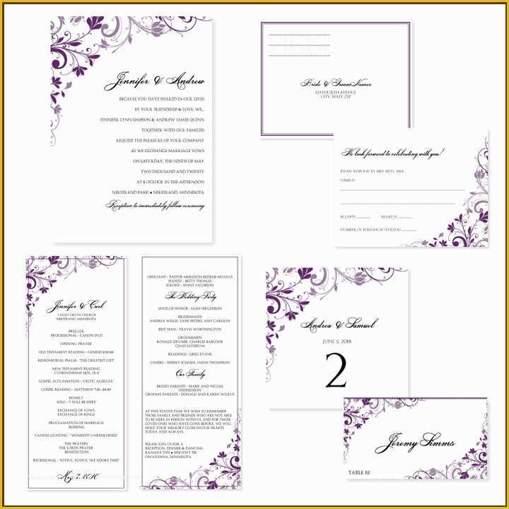 Free Wedding Invitation Templates Of Free Wedding Invitation Templates