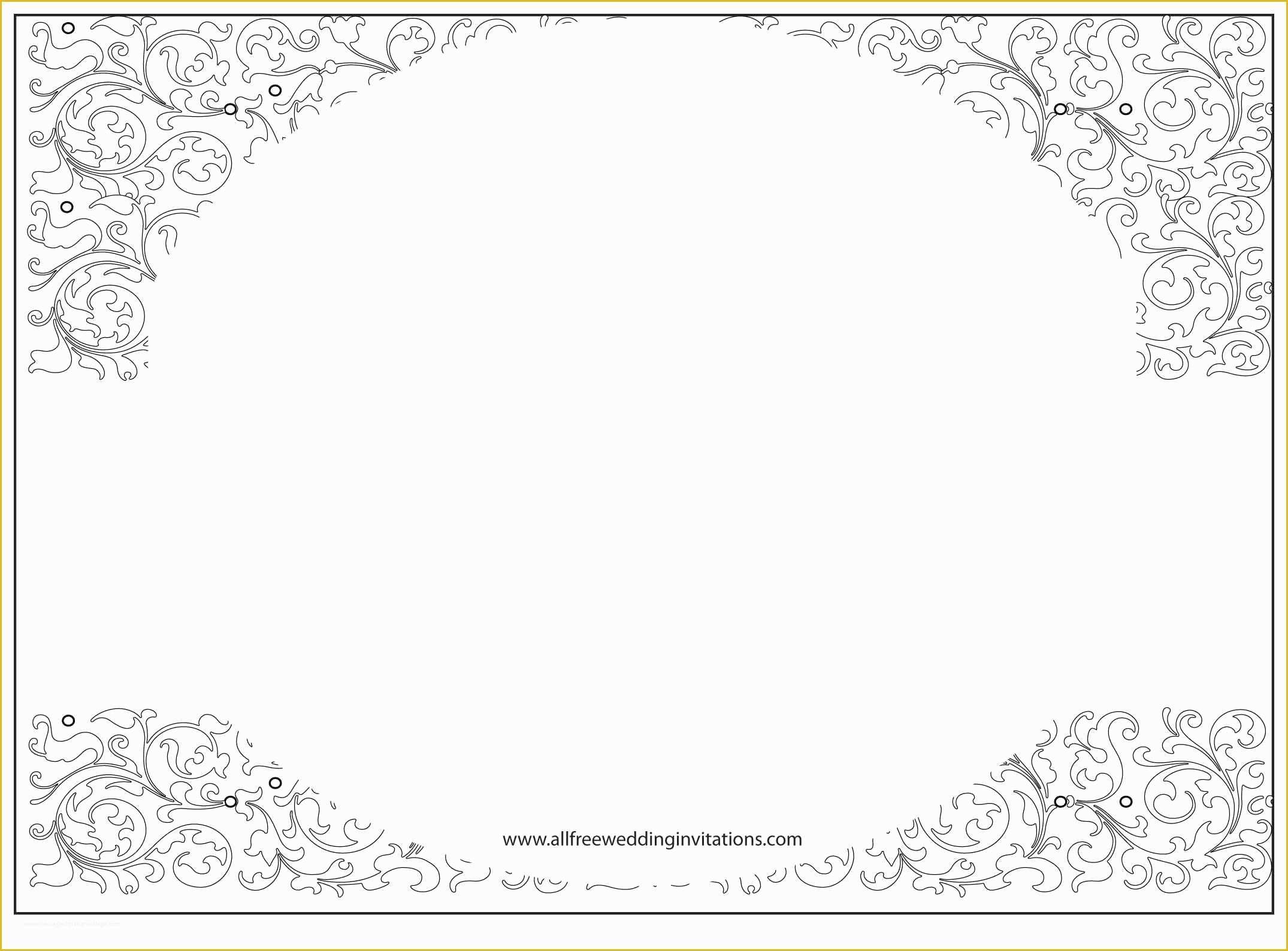 Free Wedding Invitation Templates Of Wedding Invitation Free Wedding Invitation Template