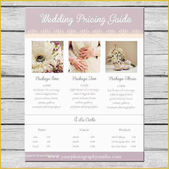 Free Wedding Pricing Template Of 17 Best Ideas About Wedding Graphy Pricing On