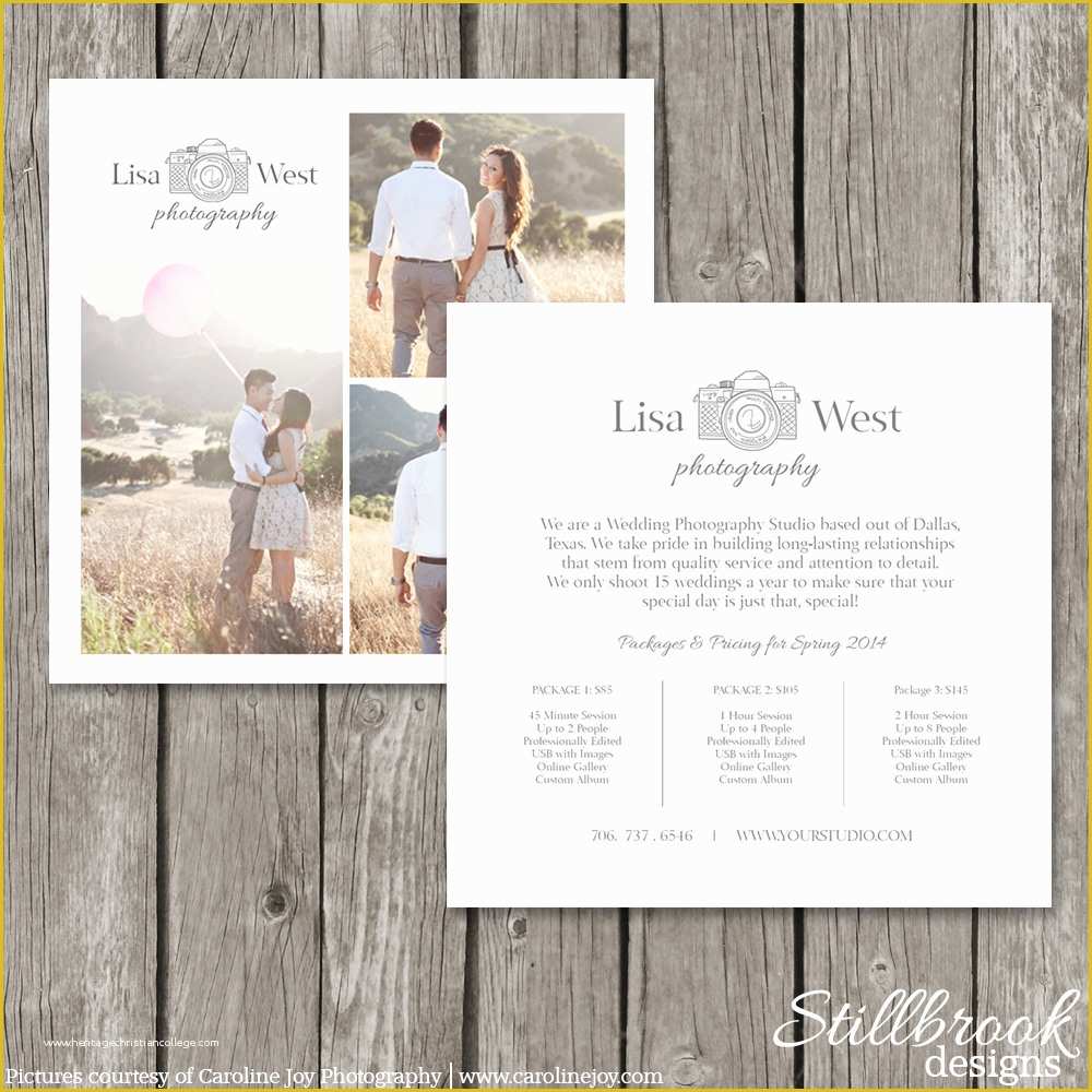 Free Wedding Pricing Template Of Modern Graphy Price List Template Deals