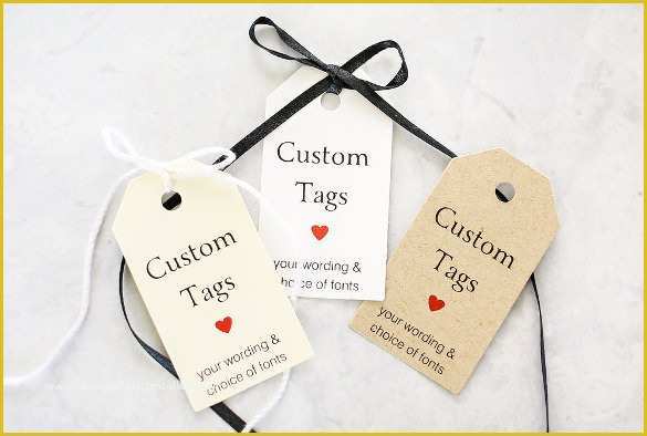 Free Wedding Tags Template Of 26 Favor Tag Templates – Free Sample Example format