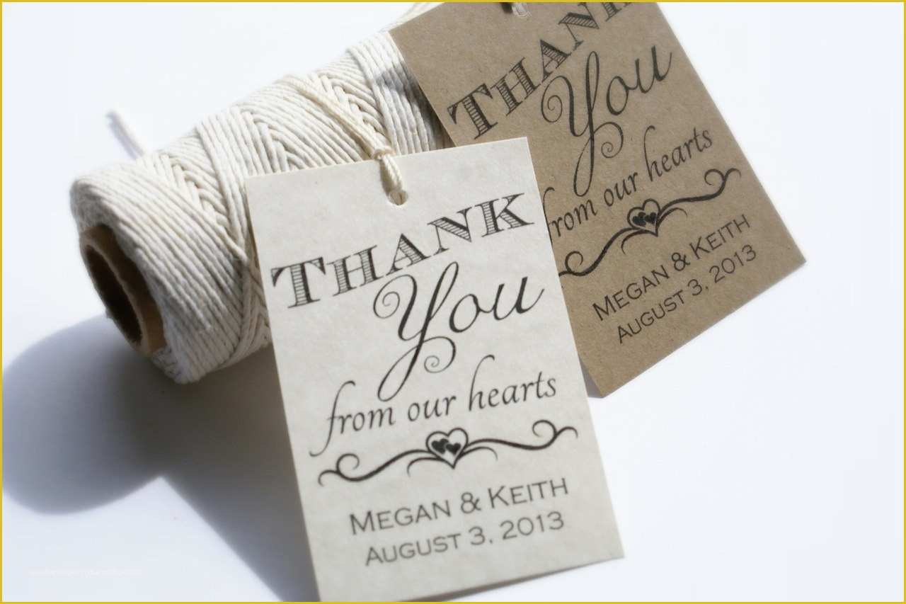 Free Printable Wedding Tags Template