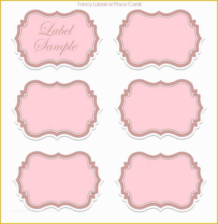 Free Wedding Tags Template Of Best 25 Free Label Templates Ideas On Pinterest