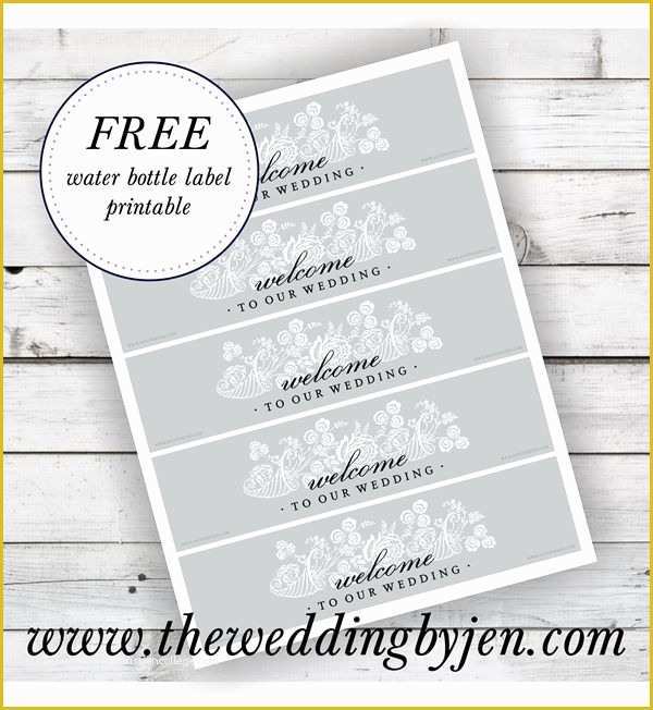 Free Wedding Tags Template Of Great Tips On Wedding Wel E Bags and A Free Water Bottle