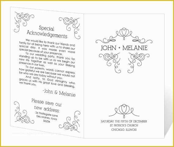 Free Wedding Templates Online Of Free Printable Wedding Program Templates Word