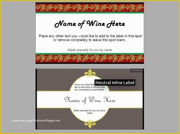 Free Wine Label Template Of 17 Free Label Templates Psd Vector Eps Download