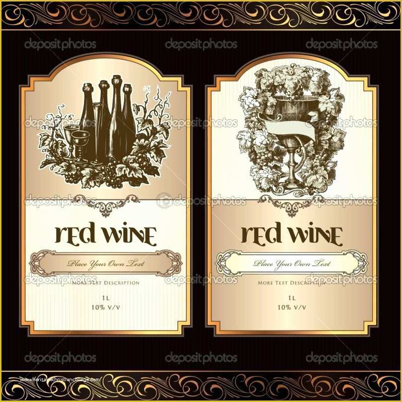 Free Wine Label Template Of Free Printable Wine Label Templates Template Update234