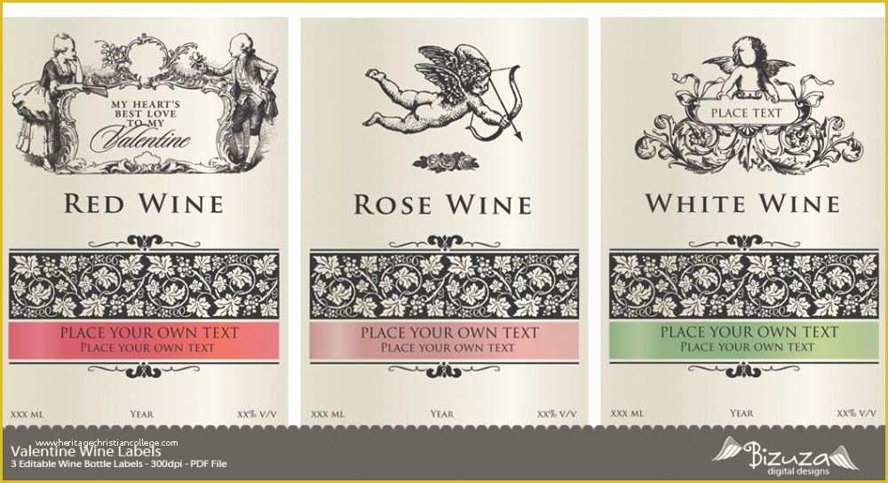 Free Wine Label Template Of Printable Wine Label