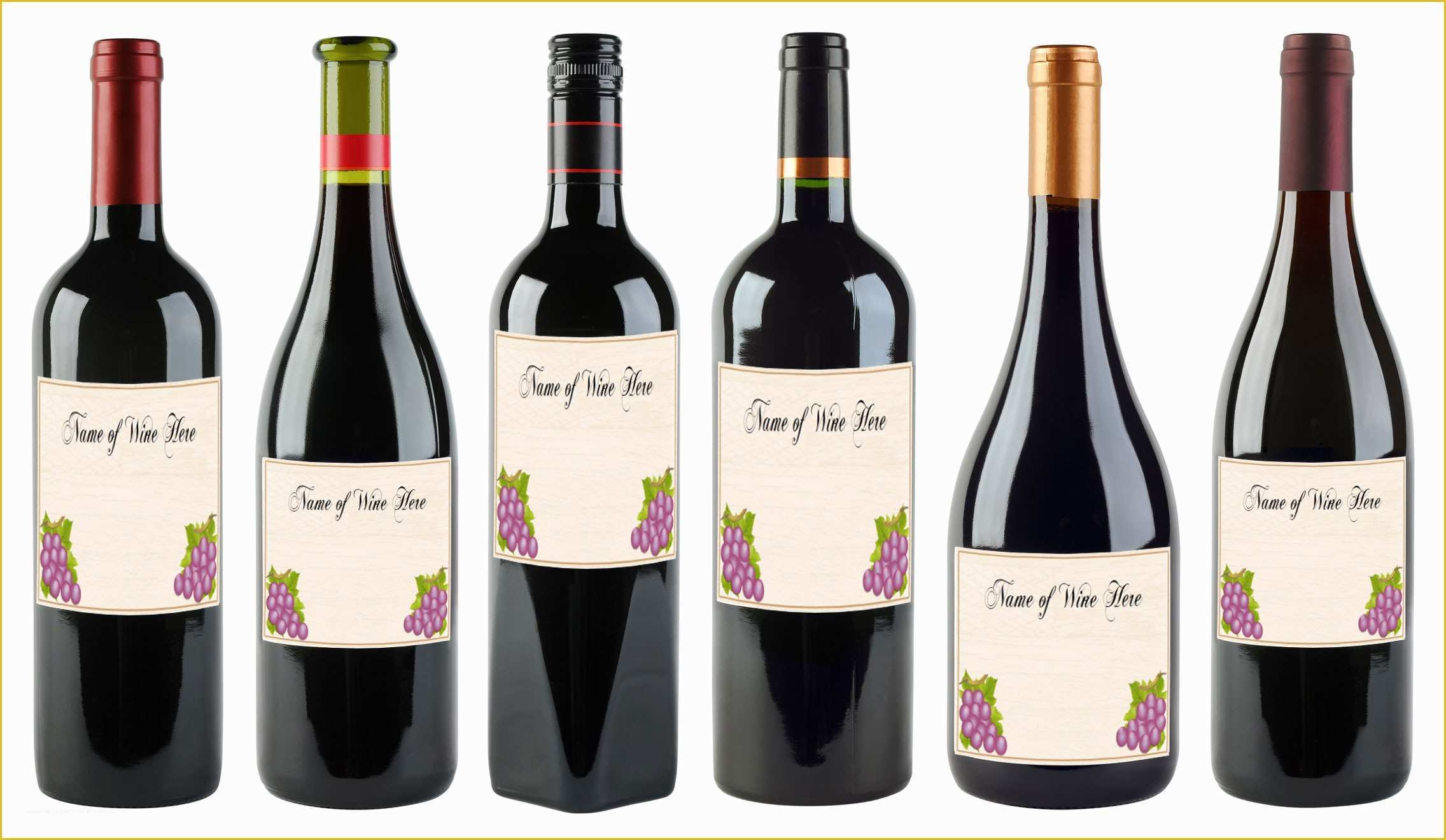 Free Wine Label Template Of Wine Bottle Labels Template Bamboodownunder