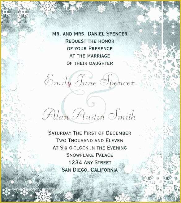 Free Winter Wonderland Invitations Templates Of Birthday Party Invitations Chic Winter Wonderland