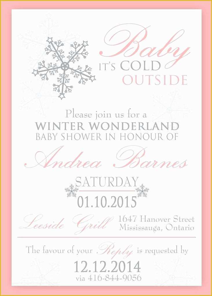 Free Winter Wonderland Invitations Templates Of Free Winter Wedding Invitation Templates