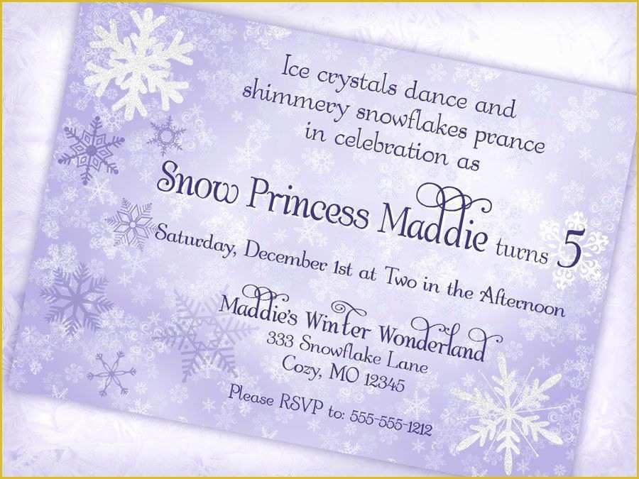 Free Winter Wonderland Invitations Templates Of Winter Wonderland Invitations Templates Free