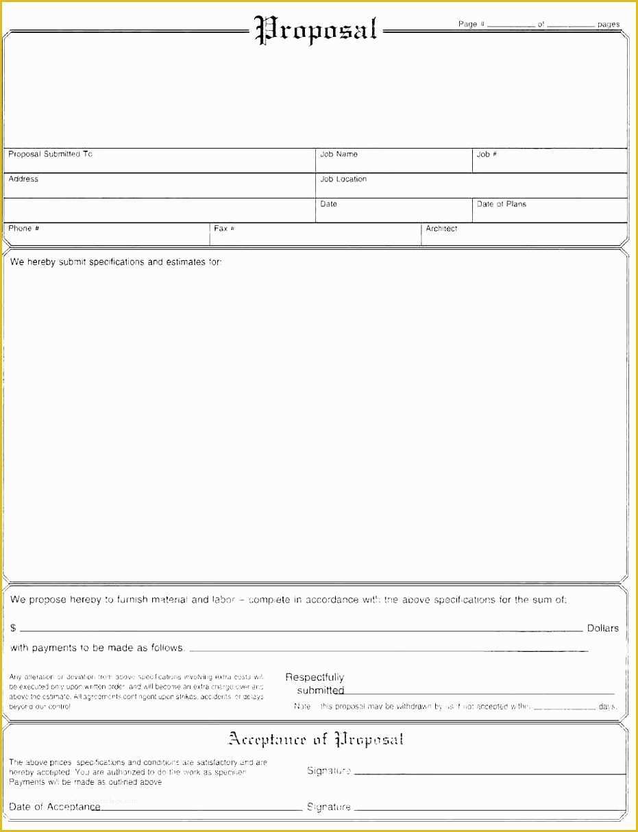 Free Work Estimate Template Of 7 Job Estimate form Sampletemplatess Sampletemplatess