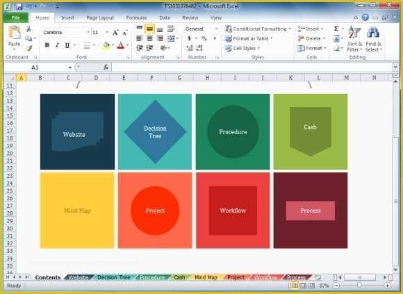 Free Workflow Templates Excel Of How to Make A Flowchart In Excel