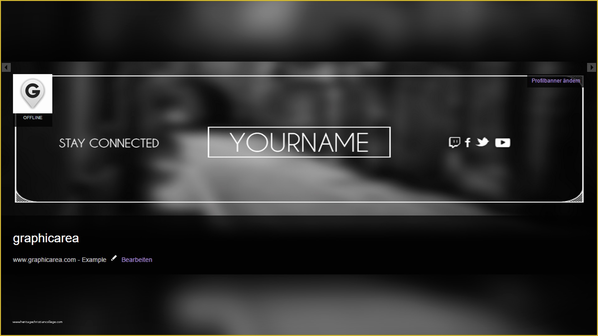 Free Youtube Template Maker Of Youtube Gaming Banner Maker Romeondinez