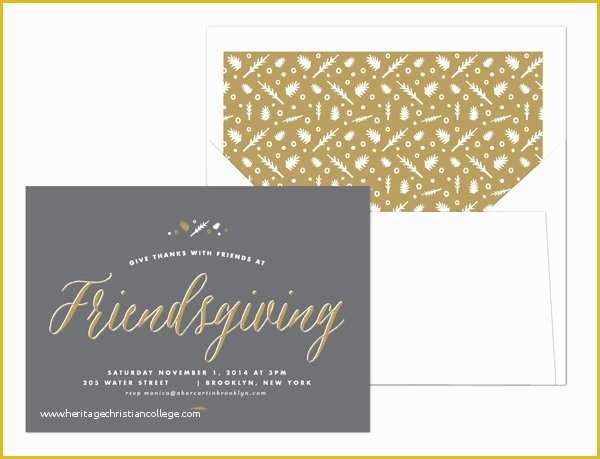 Friendsgiving Invitation Free Template Of A Bar Cart In Brooklyn Friendsgiving Invitations