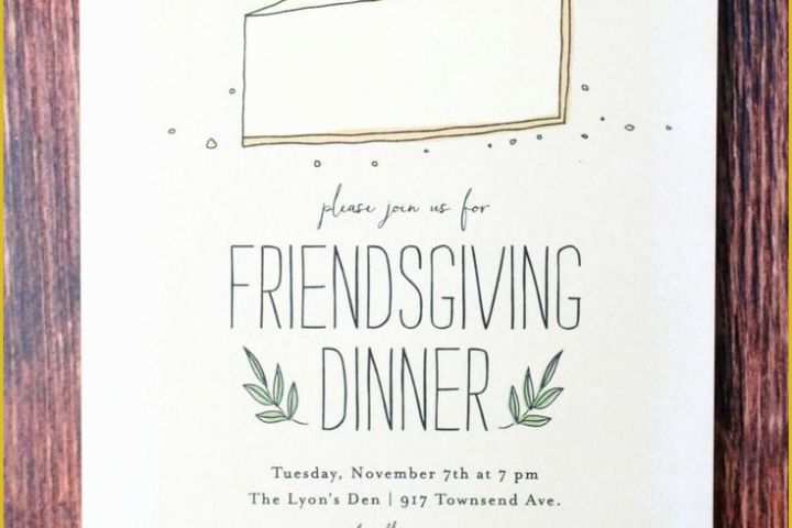 Friendsgiving Invitation Free Template Of Best 25 Thanksgiving Invitation Ideas On Pinterest