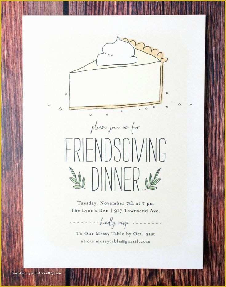 45 Friendsgiving Invitation Free Template