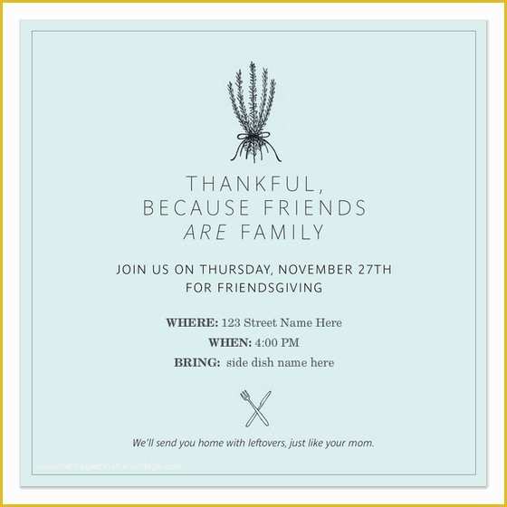 Friendsgiving Invitation Free Template Of Friendsgiving Invitations & Cards On Pingg