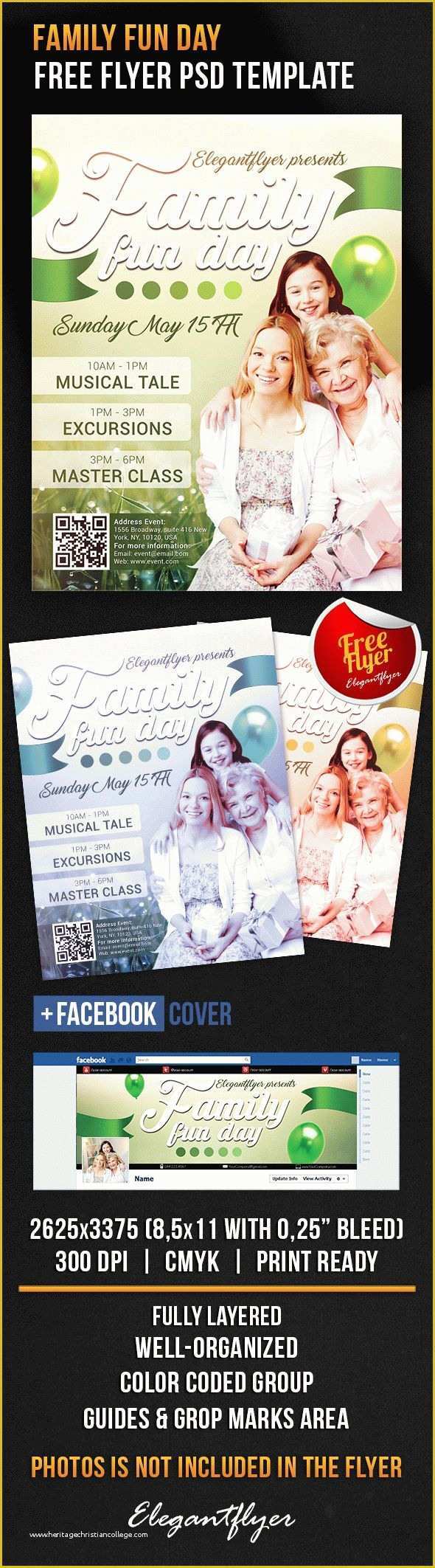 Fun Day Flyer Template Free Of Family Fun Day – Free Flyer Psd Template – by Elegantflyer