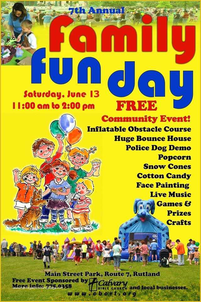 Fun Day Flyer Template Free Of News From Our Members June 2015 Rutland Region Chamber