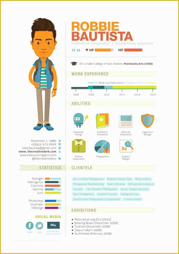 Fun Resume Templates Free Of 10 Interesting & Simple Resume Examples You Would Love to