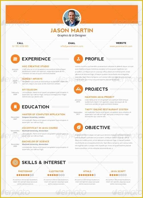 Fun Resume Templates Free Of 30 Amazing Resume Psd Template Showcase