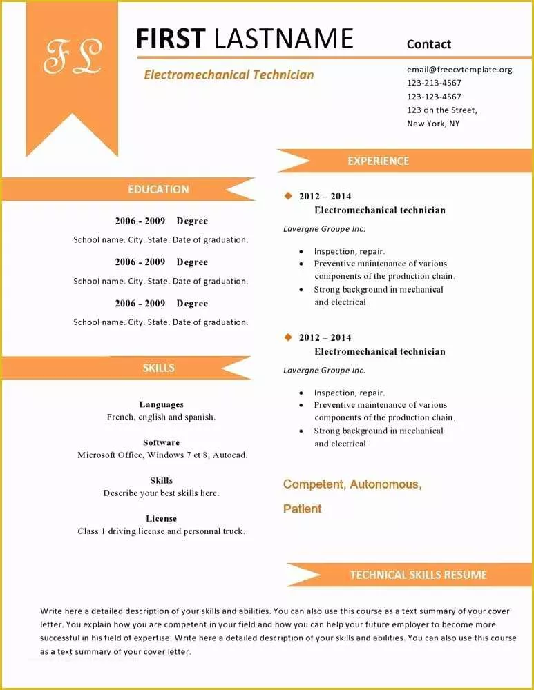 Fun Resume Templates Free Of 42 Best Fun Resume Templates Vt A8185 – Resume Samples