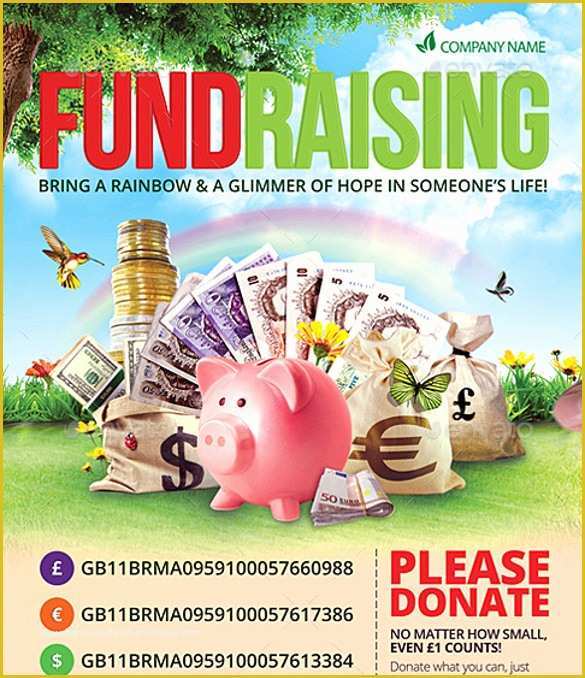 Fundraising Poster Template Free Of 36 Fundraiser Flyer Templates Psd Eps Ai Word