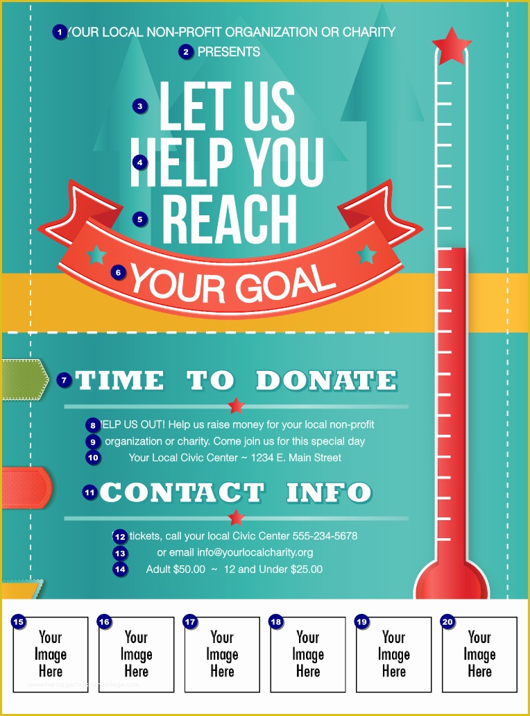 Fundraising Poster Template Free Of 9 Best Of Fundraiser Flyer Templates Free