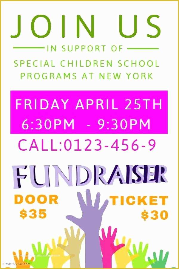 Fundraising Poster Template Free Of Donation Poster Templates Charity Flyer Template
