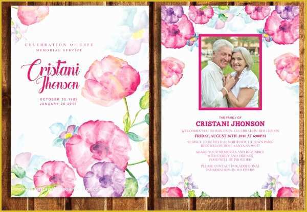 Funeral Invitation Template Free Download Of 15 Funeral Card Templates Free Psd Ai Eps format