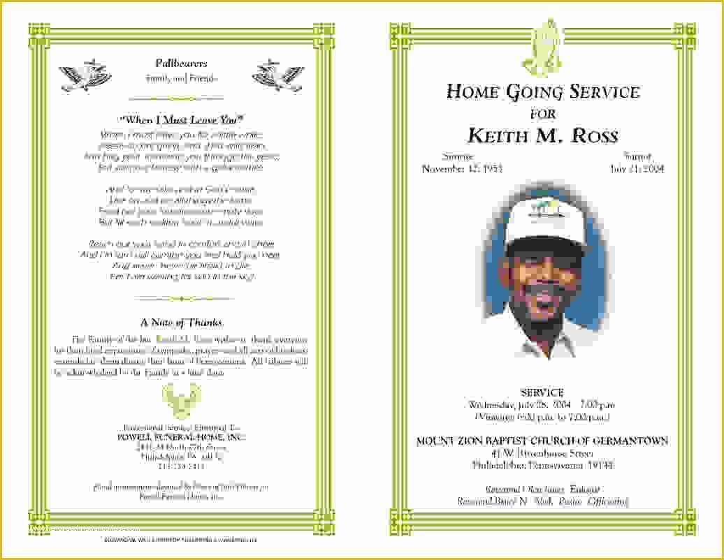 Funeral Invitation Template Free Download Of 9 Funeral Program Template Microsoft Wordagenda Template