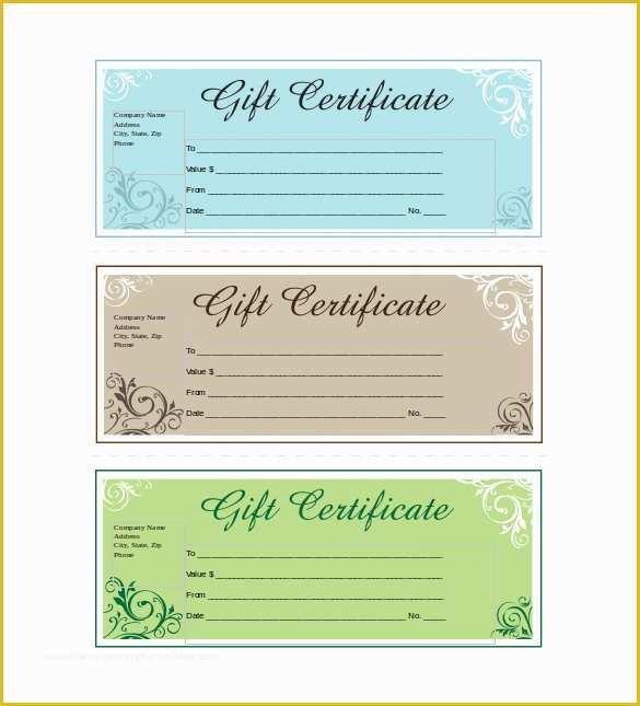 Gift Certificate Template Word Free Download Of 14 Business Gift Certificate Templates Free Sample
