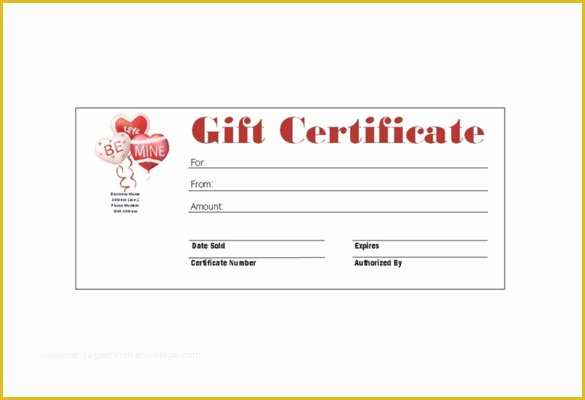 Gift Certificate Template Word Free Download Of 8 Homemade Gift Certificate Templates Doc Pdf