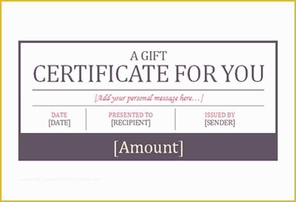 Gift Certificate Template Word Free Download Of Hotel Gift Certificate Templates 10 Free Word Pdf Psd