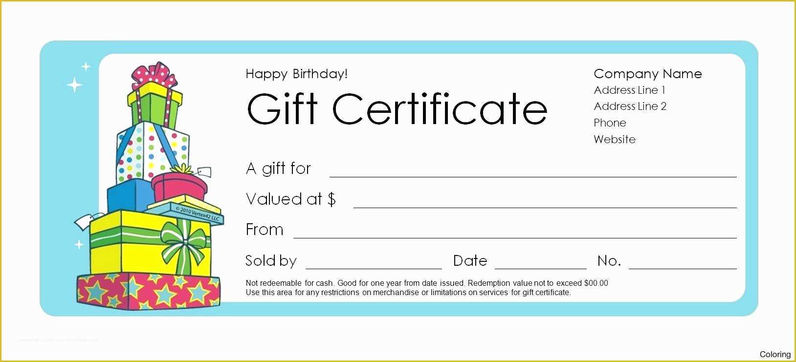 Gift Certificate Template Word Free Download Of How to Numbered Gift Certificates In Publisher Gift Ftempo
