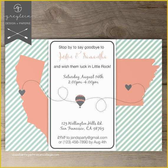 Going Away Party Invitation Template Free Of Party Invitation Templates Going Away Party Invitations