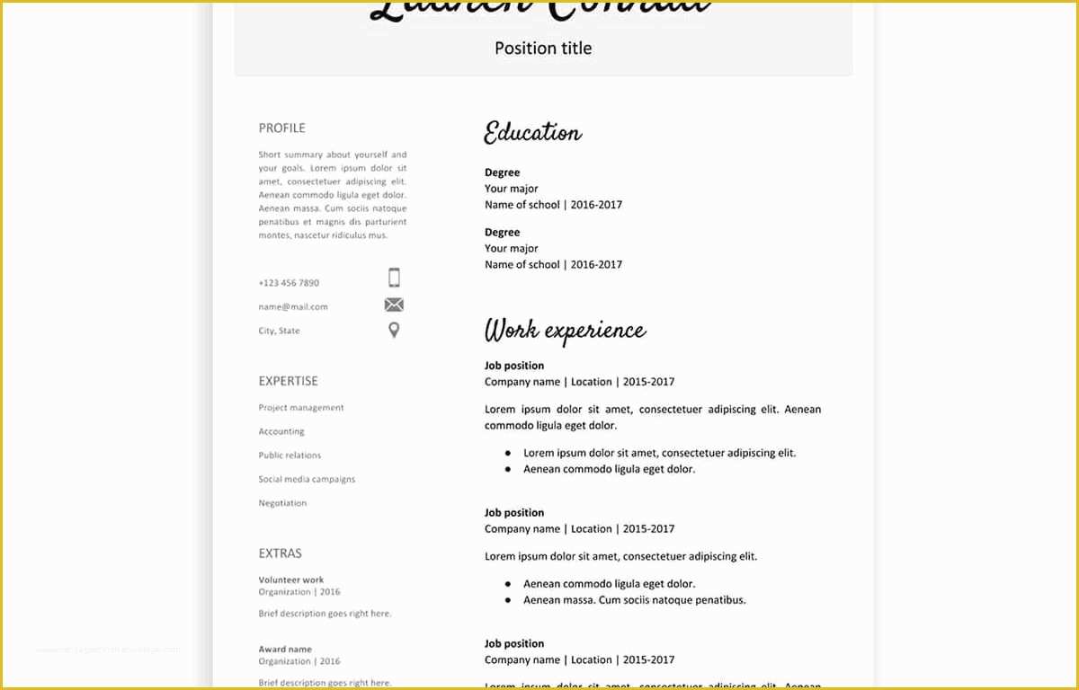 Google Docs Resume Template Free Of Elegant New Newspaper Template Googlecs Resume Templates